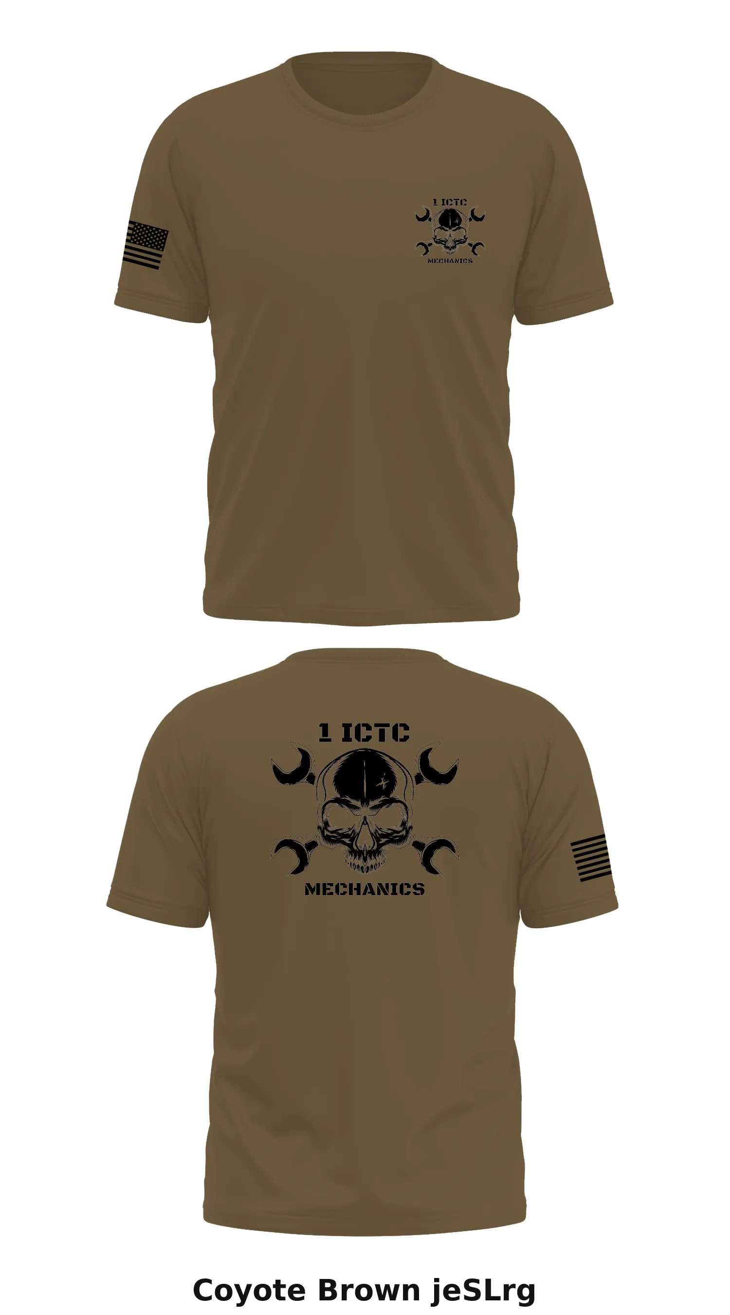 1 ICTC Store 1 Core Men's SS Performance Tee - jeSLrg