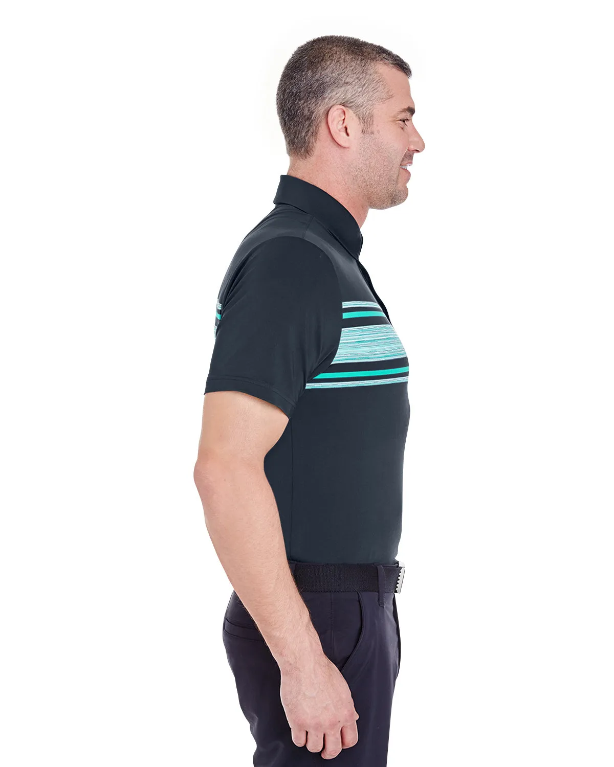 1253479 Under Armour Men's Playoff Space Dyed Polo