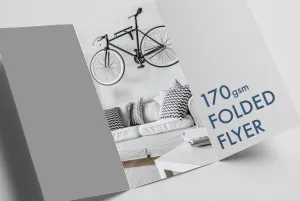 170gsm Folded Flyer