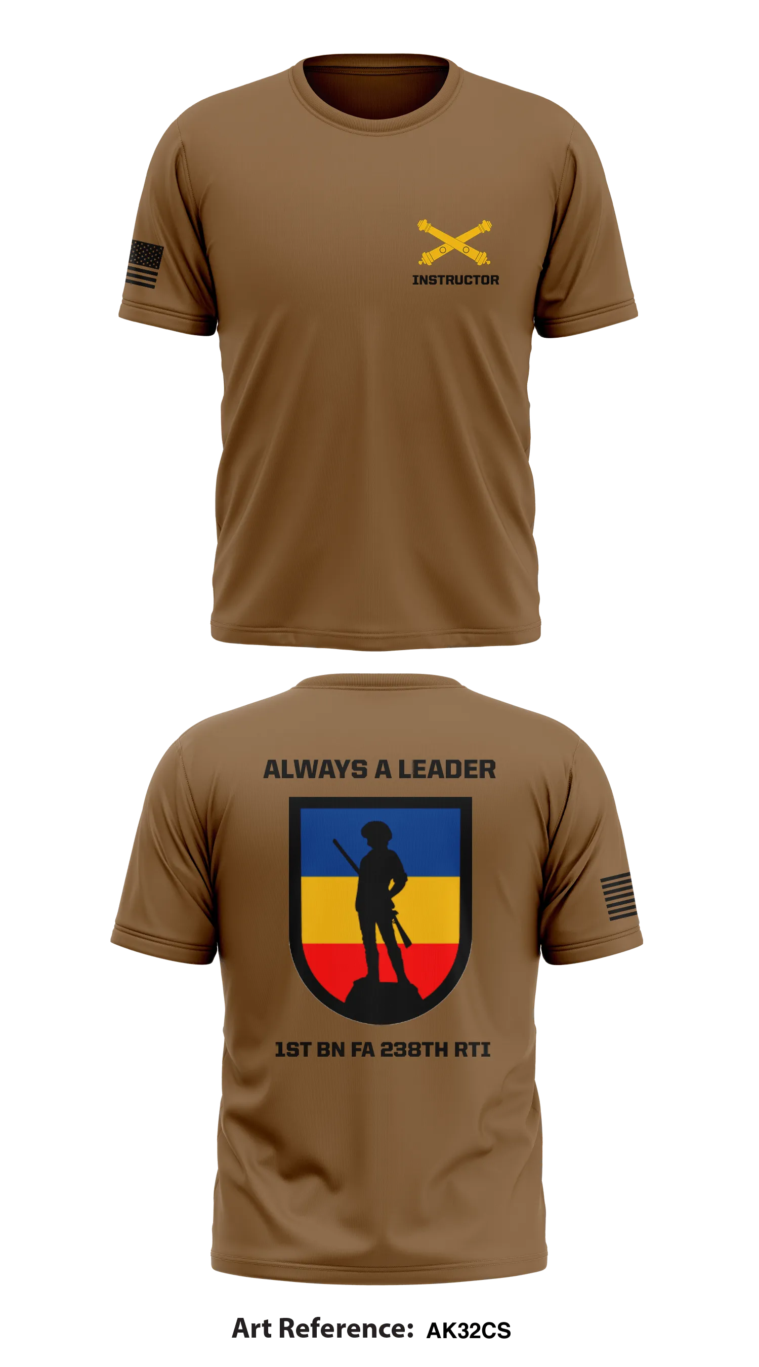 1st BN 238th RTI Store 1 Core Men's SS Performance Tee - aK32cS