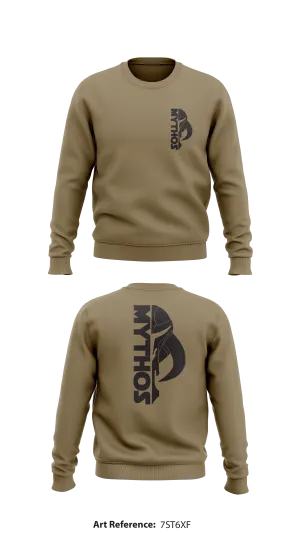 1st Space BDE Core Men's Crewneck Performance Sweatshirt - 7st6xF