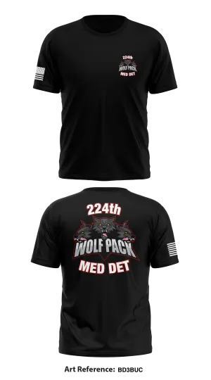 224th Preventive Medicine Det Store 1 Core Men's SS Performance Tee - bd3BUc