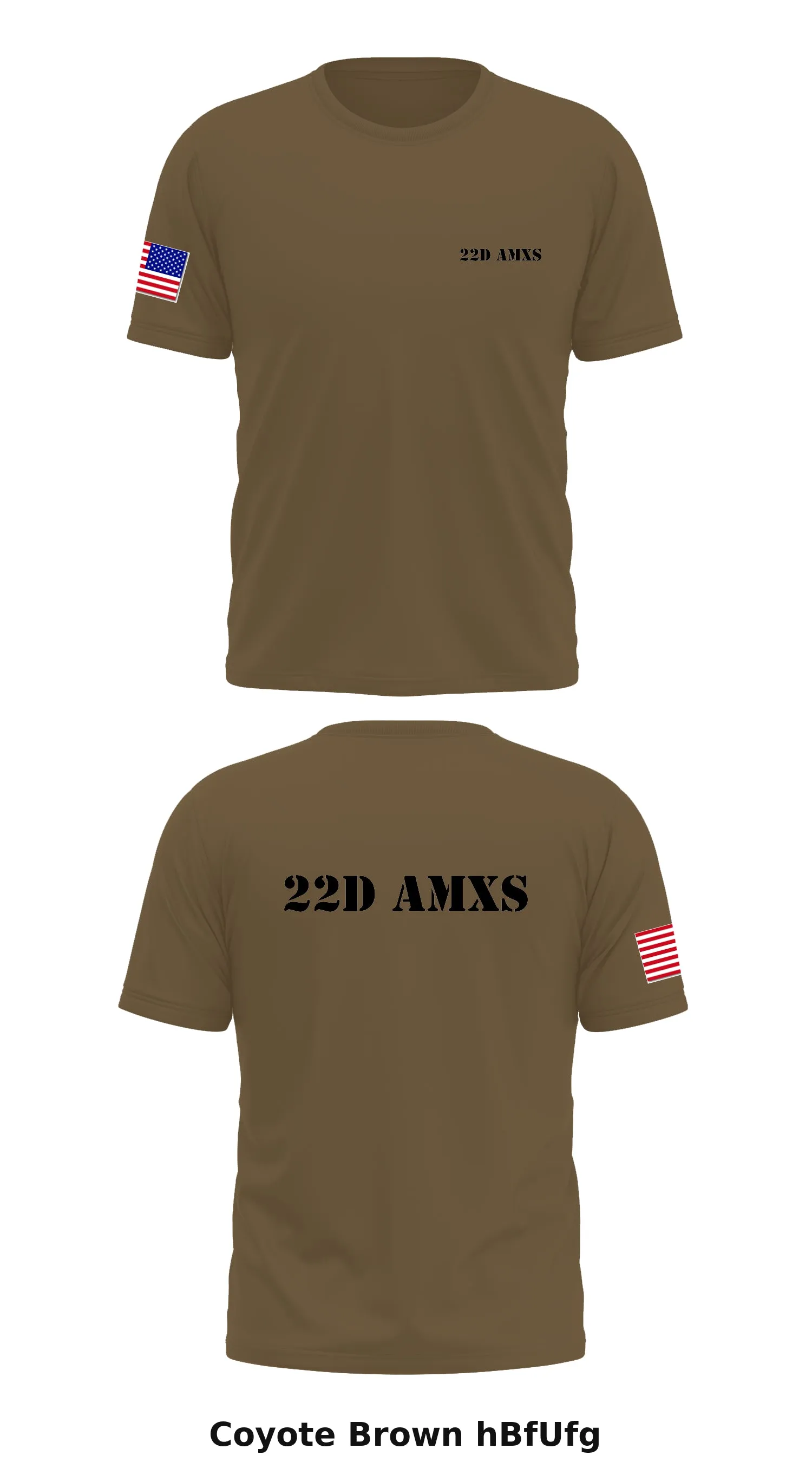 22d AMXS Store 1 Core Men's SS Performance Tee - hBfUfg
