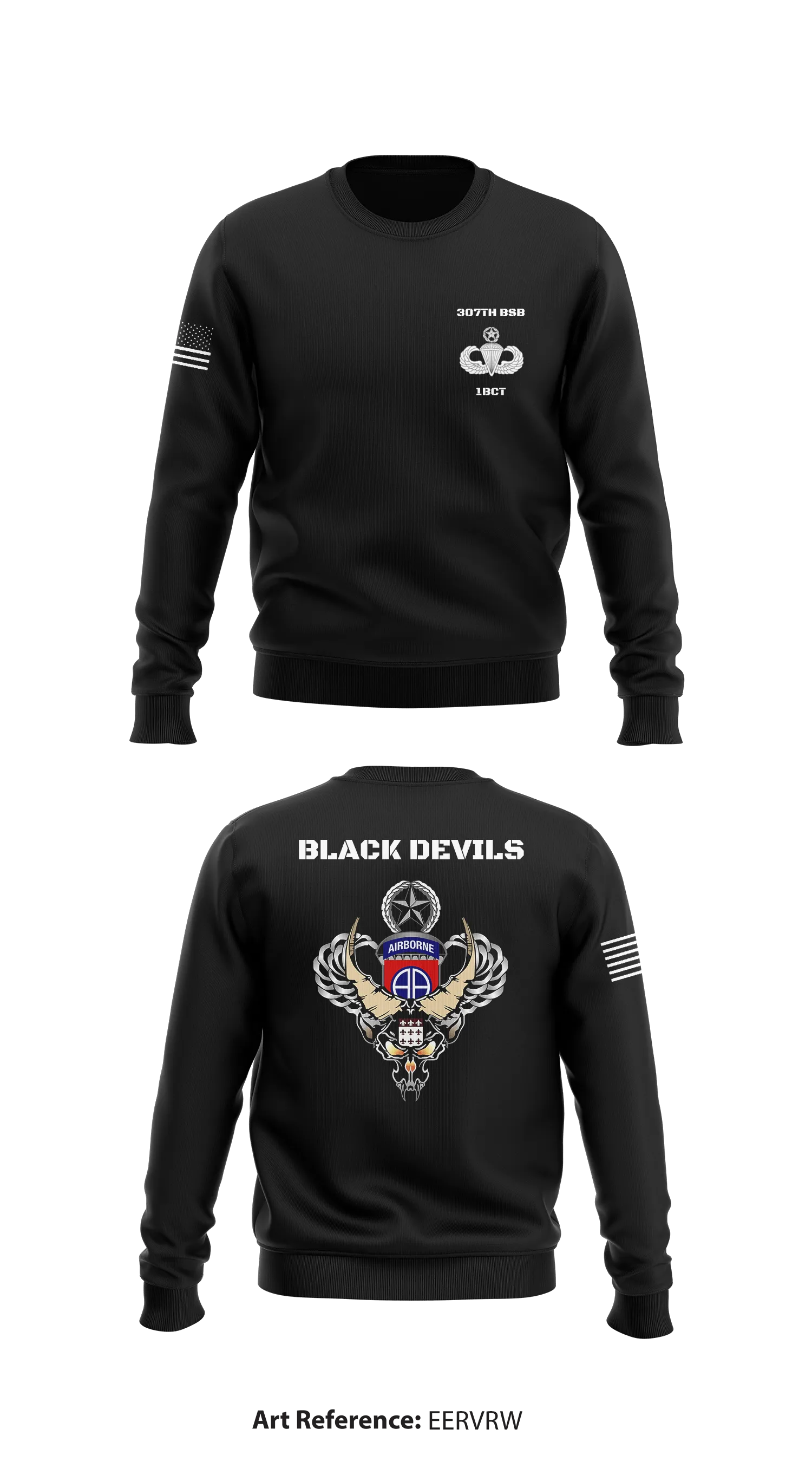 307th BSB Store 1 Core Men's Crewneck Performance Sweatshirt - eeRvrW