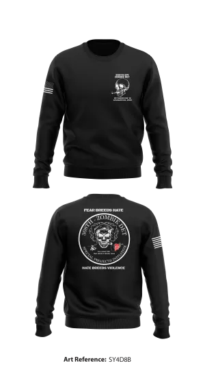 308th SPI Store 1 Core Men's Crewneck Performance Sweatshirt - SY4D8b
