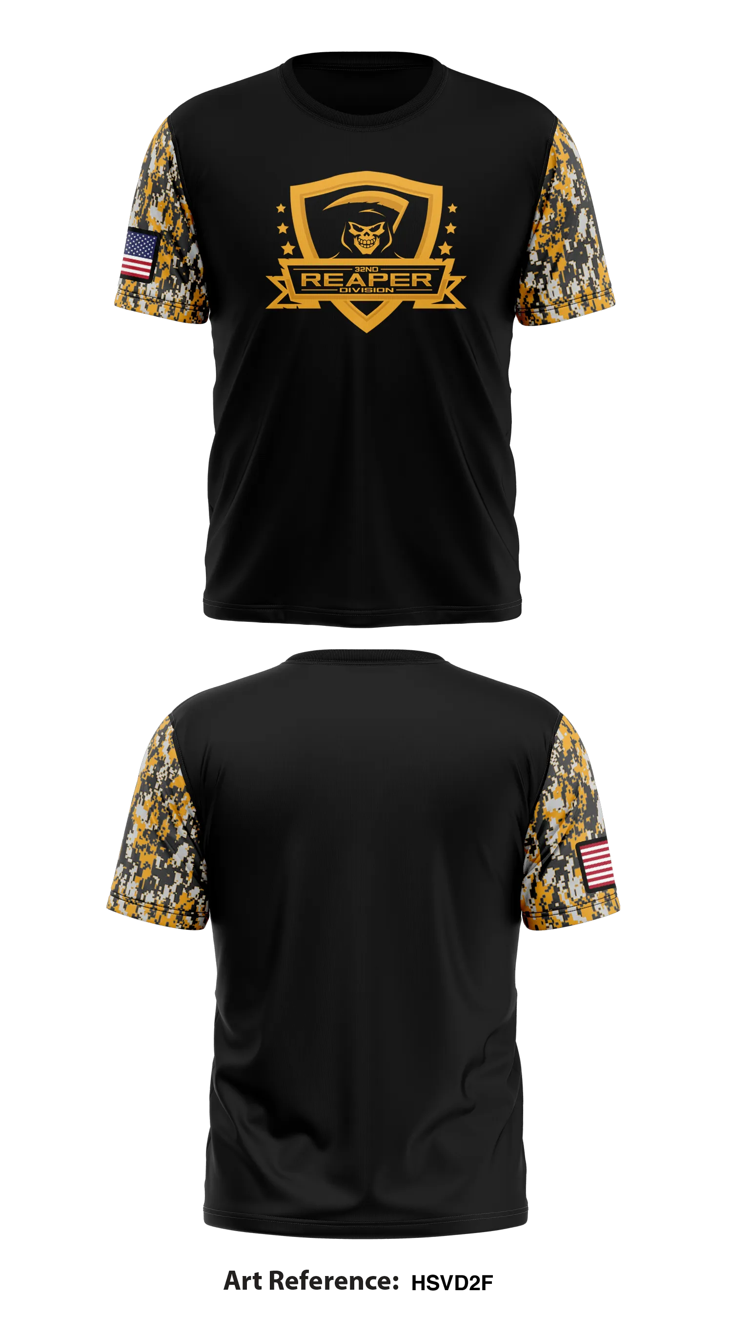 32nd Reaper Division Store 1 Core Men's SS Performance Tee - HSvd2f