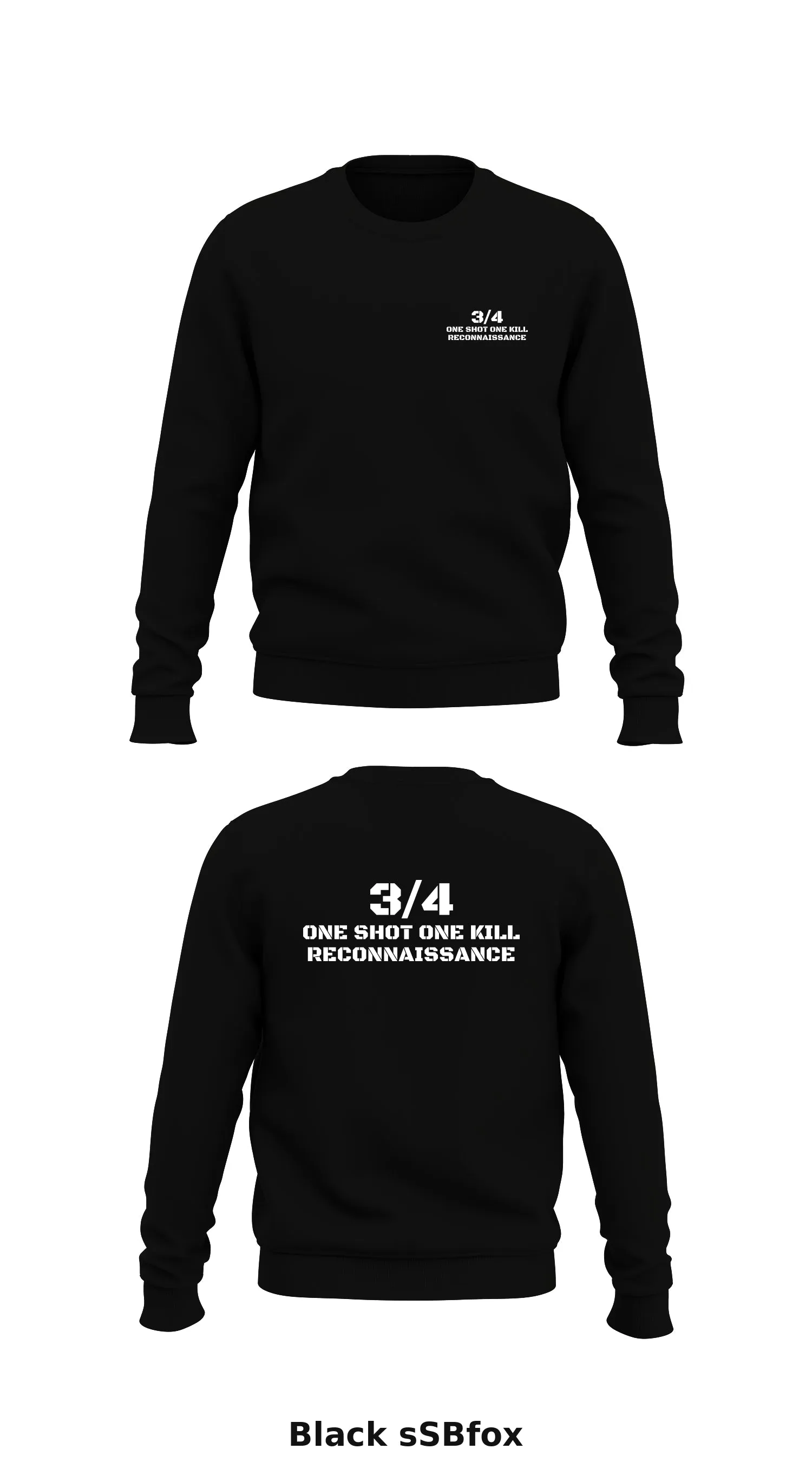 3/4  Store 1 Core Men's Crewneck Performance Sweatshirt - sSBfox