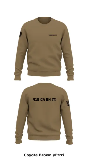 418 CA BN (T) Store 1 Core Men's Crewneck Performance Sweatshirt - yEtrri