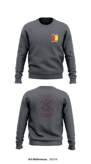 47th Brigade Support Battalion Store 1 Core Men's Crewneck Performance Sweatshirt - JI83Ya