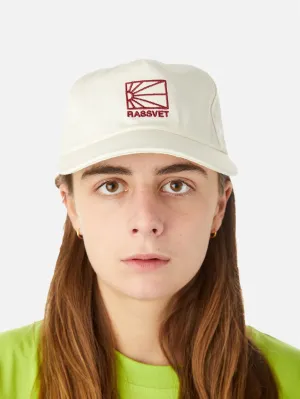 5-Panel Logo Cap - Beige