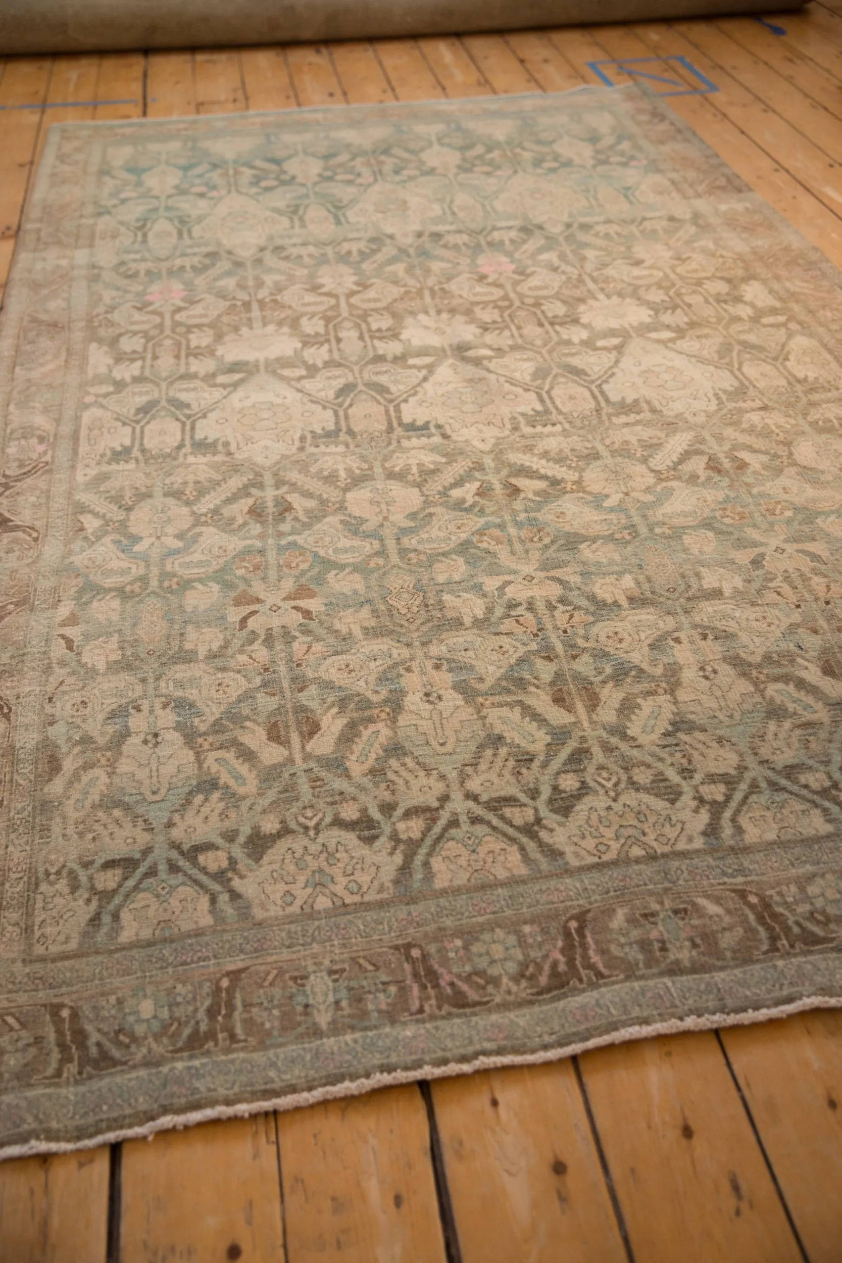 5.5x9.5 Vintage Distressed Bijar Carpet