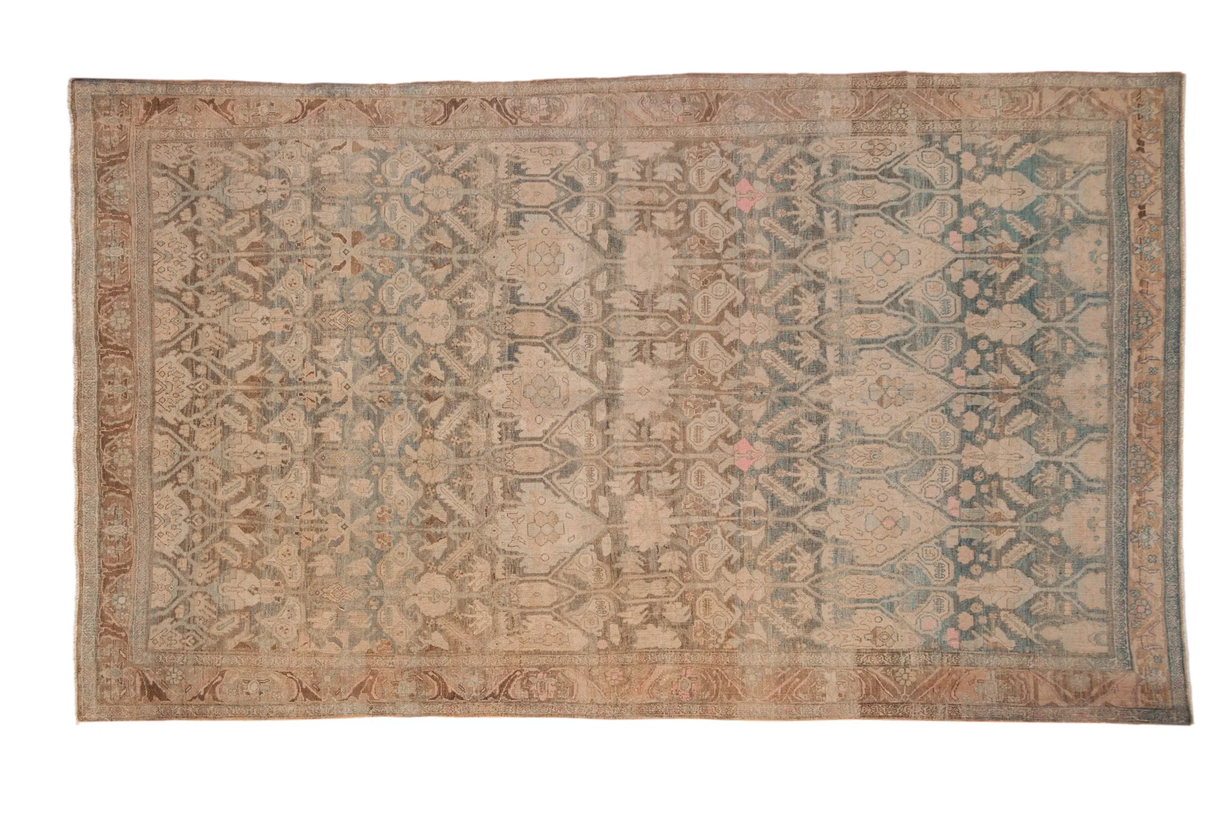 5.5x9.5 Vintage Distressed Bijar Carpet