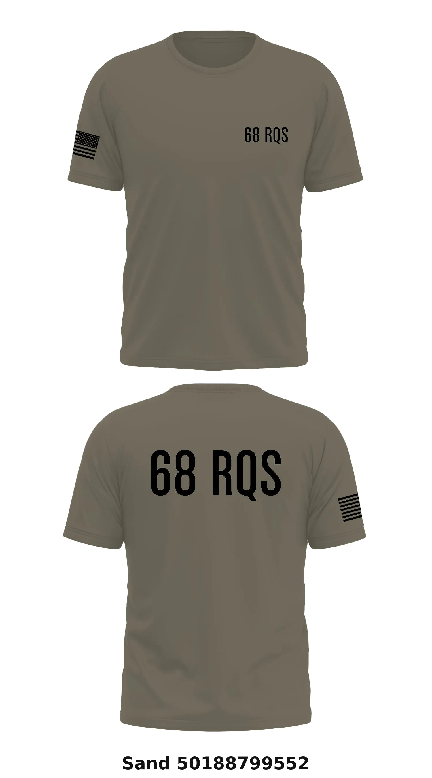 68 RQS Store 1 Core Men's SS Performance Tee - 50188799552