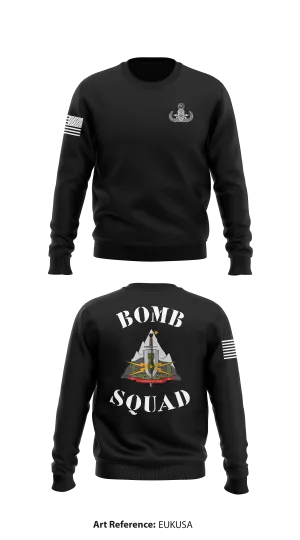 754th OD Co EOD Store 1 Core Men's Crewneck Performance Sweatshirt - EUkusA