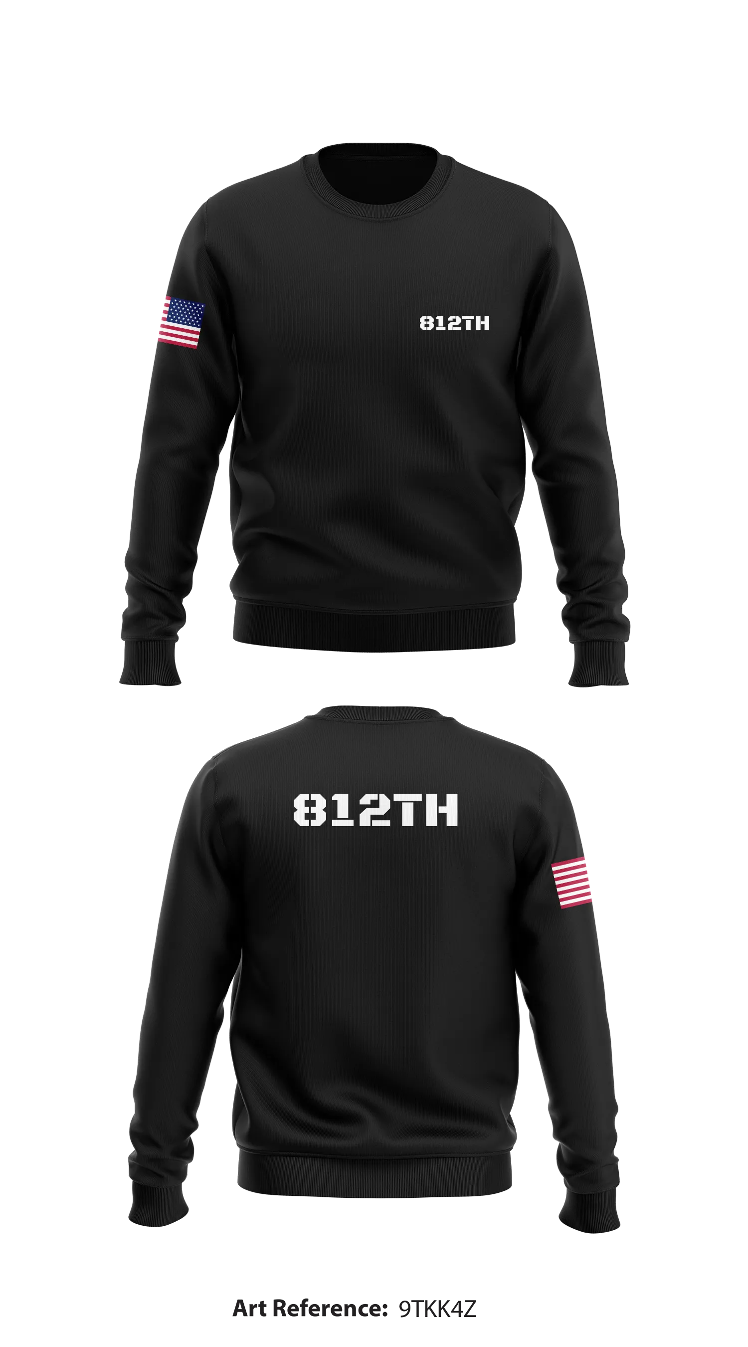 812th Store 1 Core Men's Crewneck Performance Sweatshirt - 9Tkk4Z