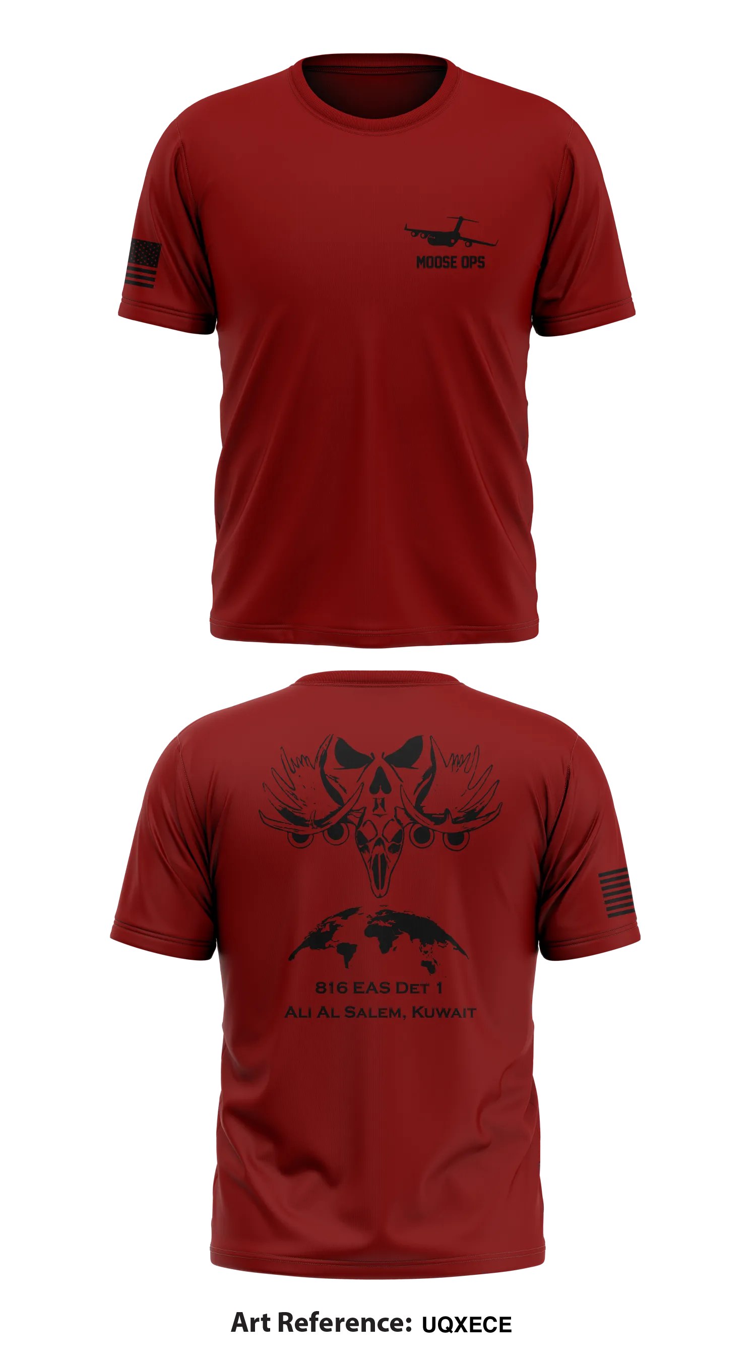 816 EAS Det 1 Store 1 Core Men's SS Performance Tee - uqXecE