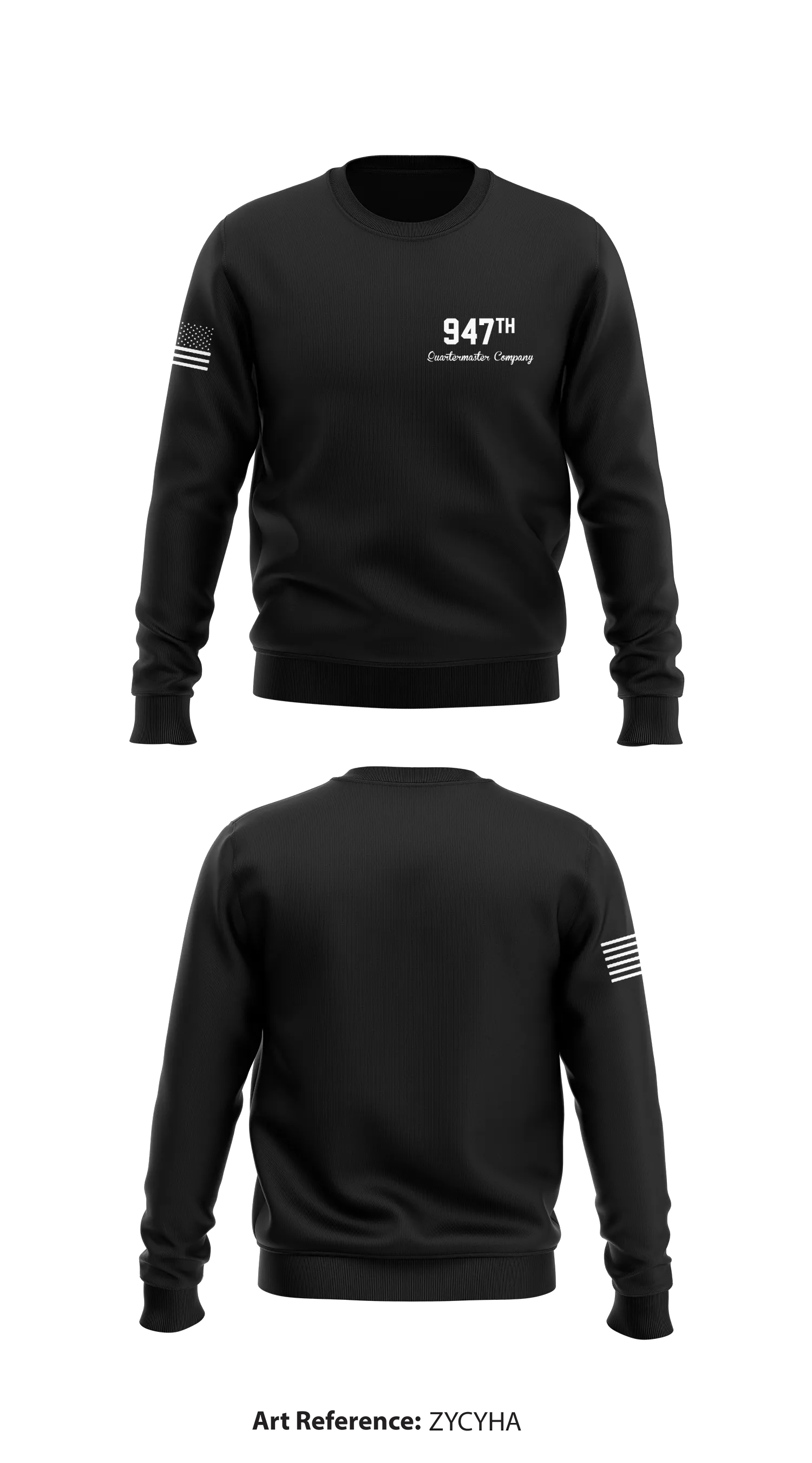 947th Quartermaster Company Store 1 Core Men's Crewneck Performance Sweatshirt - ZycyhA
