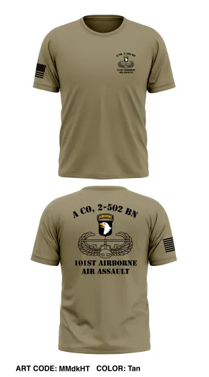 A Co, 2-502 BN, 101st airborne (air assault) Store 1 Core Men's SS Performance Tee - MMdkHT