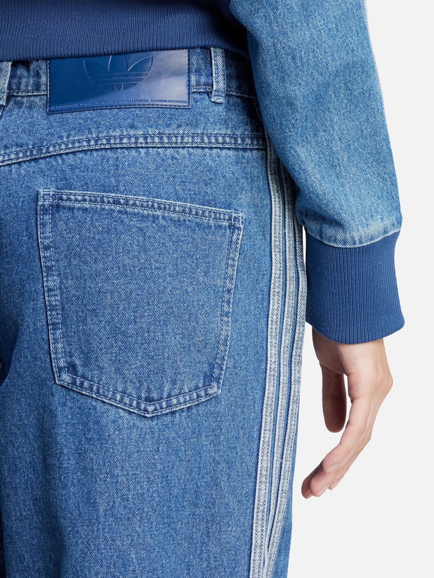 Adicolor Denim 3-Stripes Track Pants "Indigo Denim"