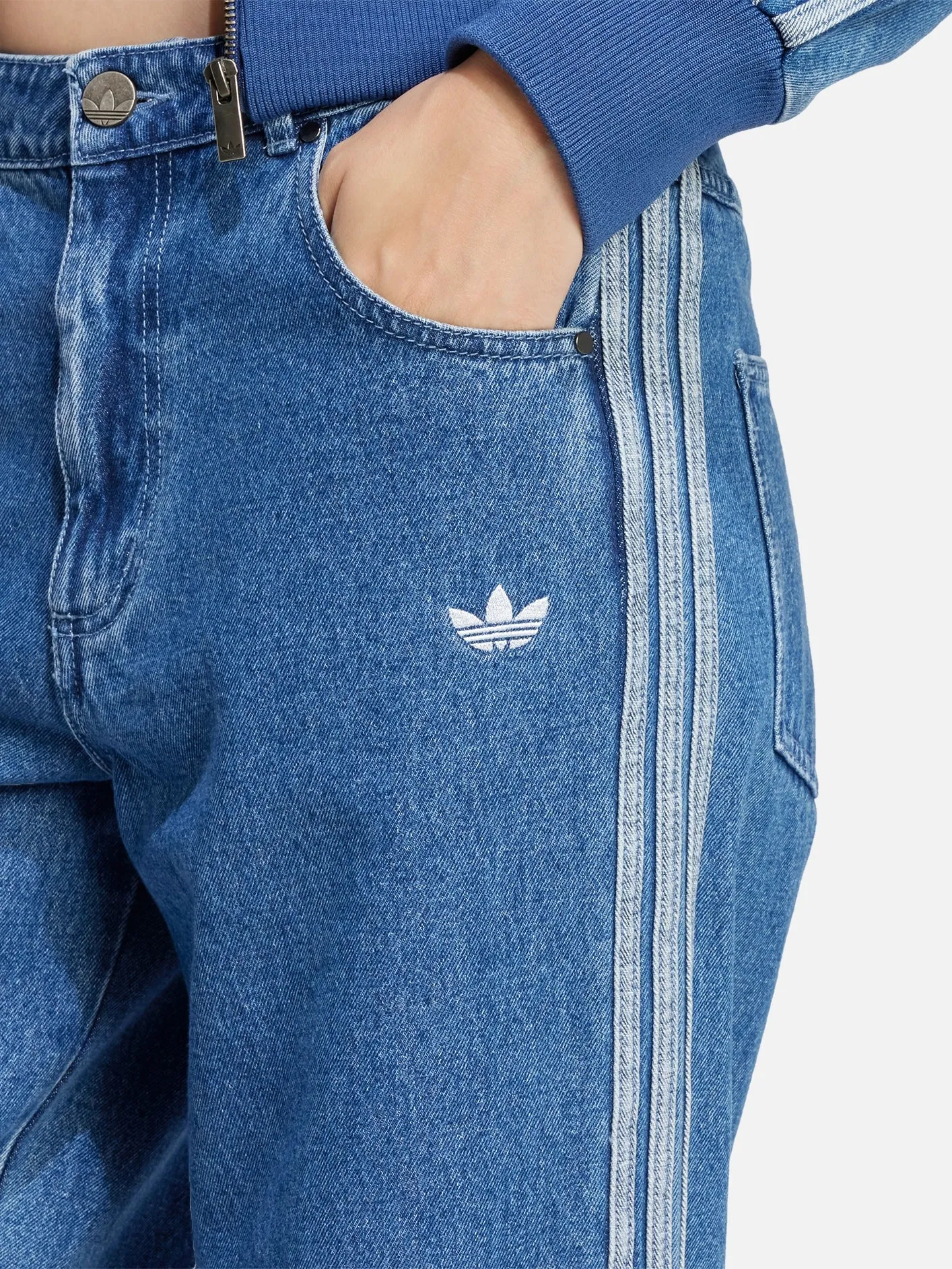 Adicolor Denim 3-Stripes Track Pants "Indigo Denim"
