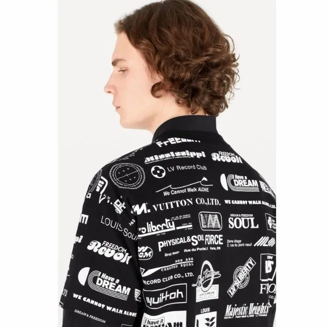 Allover Logos Printed T-Shirt