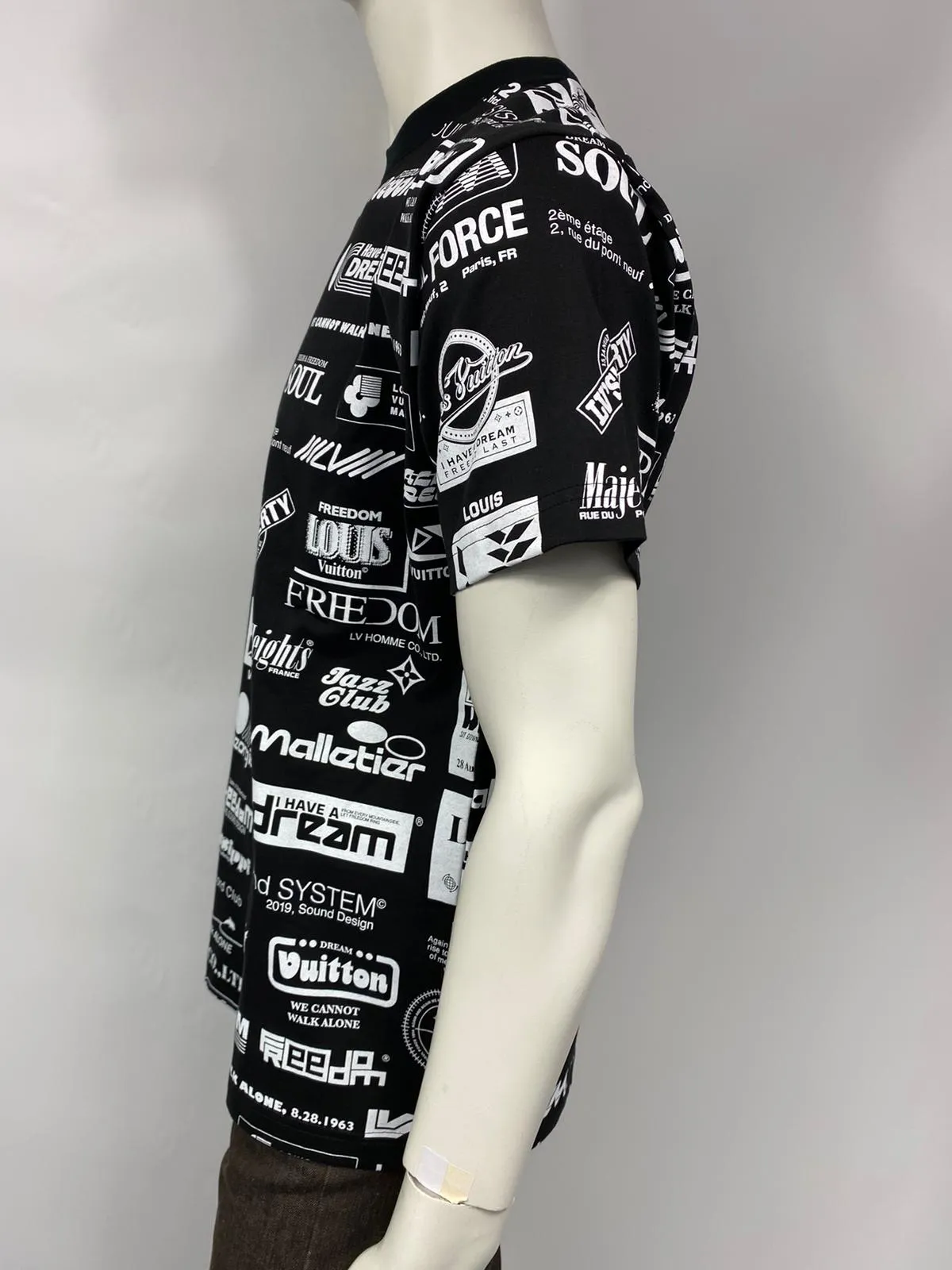 Allover Logos Printed T-Shirt