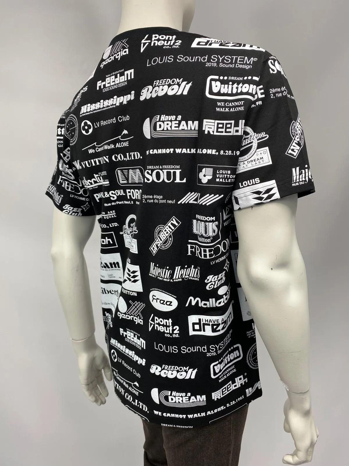 Allover Logos Printed T-Shirt