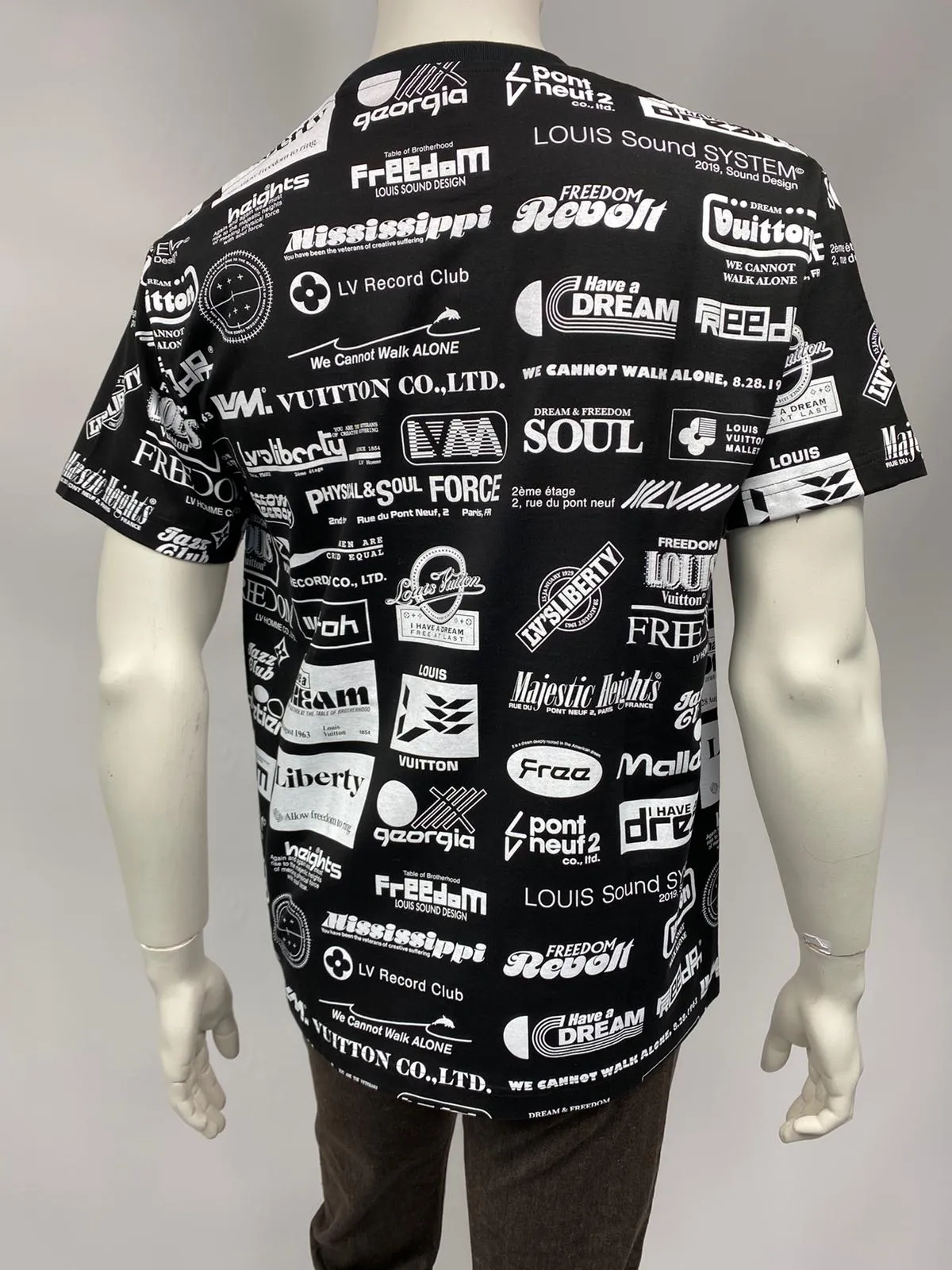 Allover Logos Printed T-Shirt