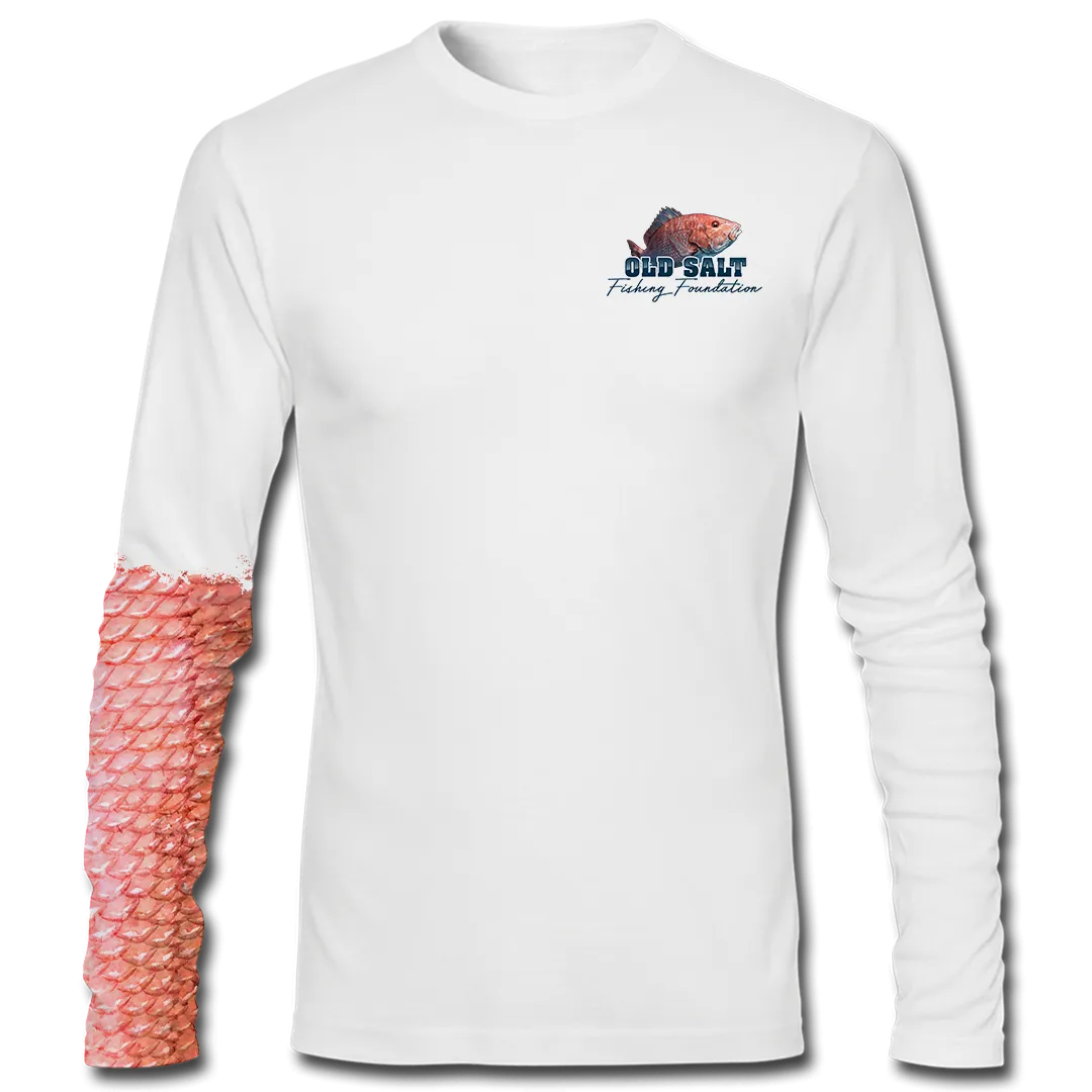 American Red Snapper - Long Sleeve Performance Shirt