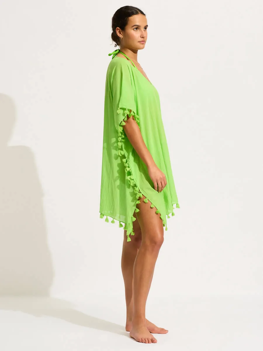 Amnesia Kaftan in Jasmine Green