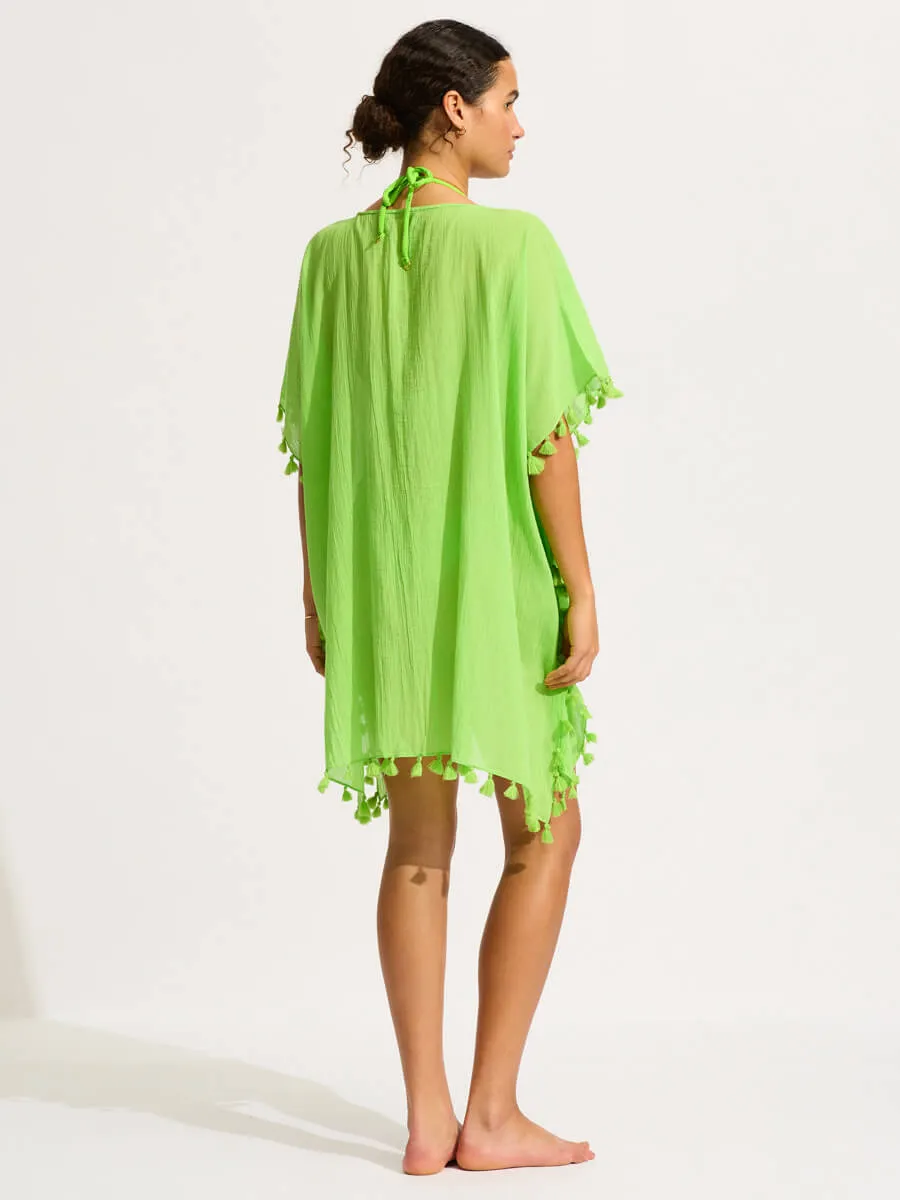 Amnesia Kaftan in Jasmine Green
