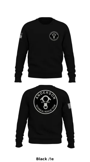 Anderson Technical Rescue Team  Store 1 Core Men's Crewneck Performance Sweatshirt - /!e