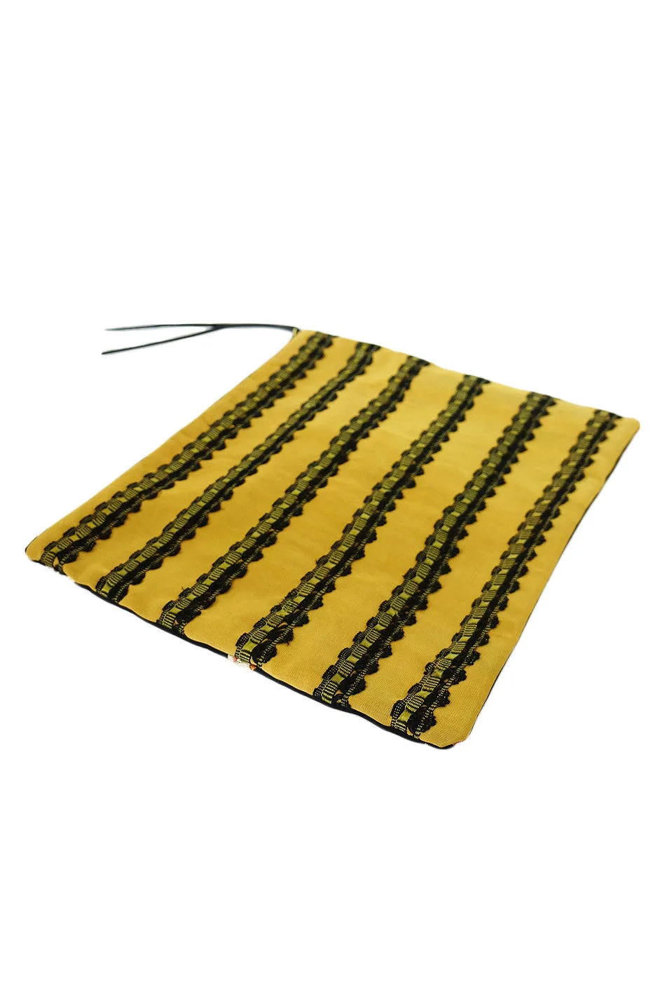 Antique Kimono Silk Fabric Clutch