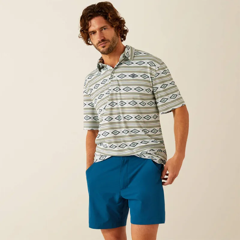 Ariat Men's All Over Print Polo