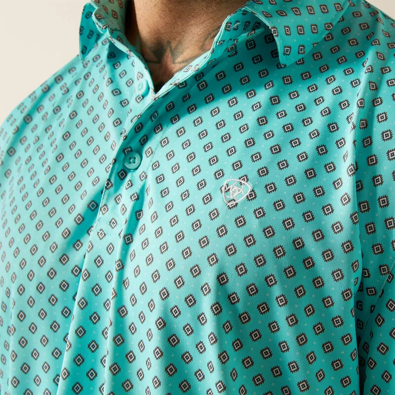 Ariat Men's All Over Print Polo
