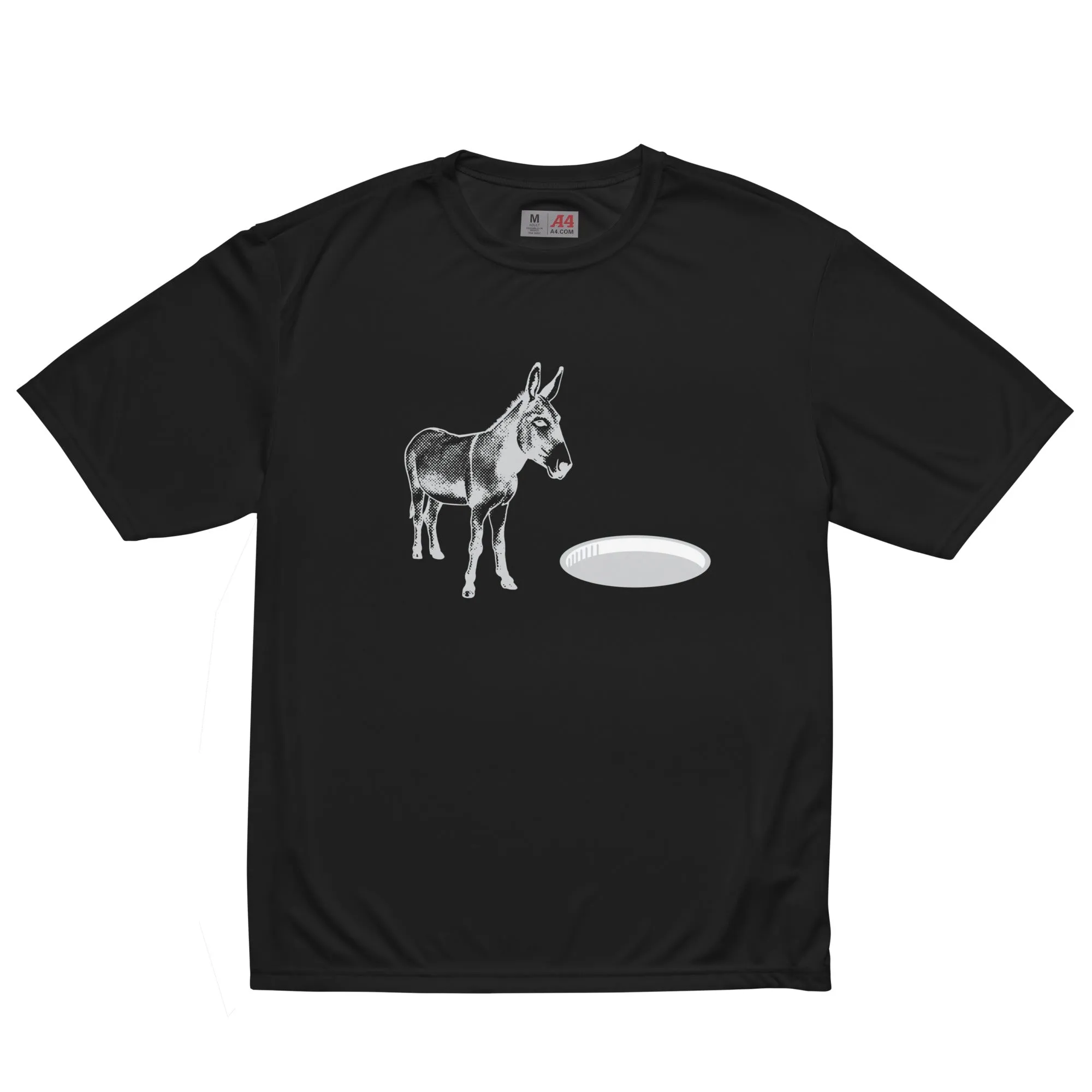 Asshole Unisex performance crew neck t-shirt