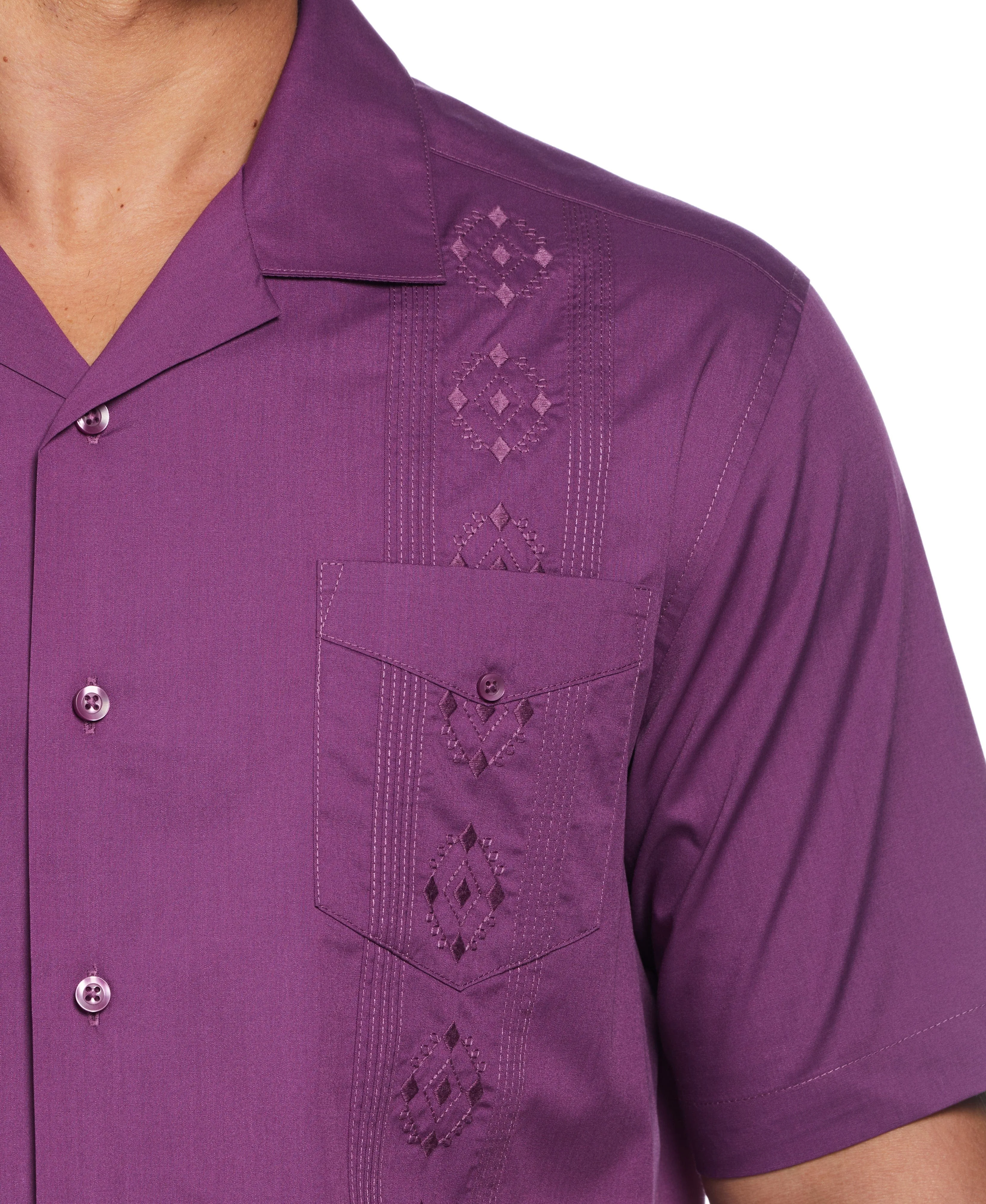 Authentic Embroidered Guayabera Shirt