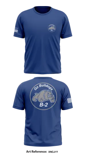 B-2 Bulldawgs Store 1 Core Men's SS Performance Tee - XncJ1y
