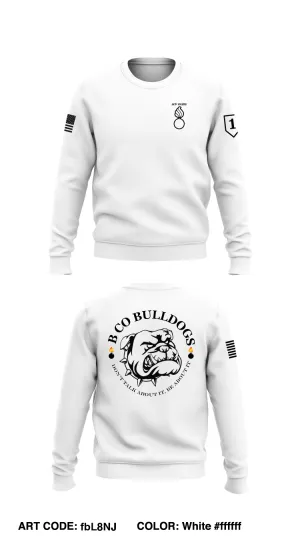 B CO 101 BSB STORE 2 Core Men's Crewneck Performance Sweatshirt - fbL8NJ