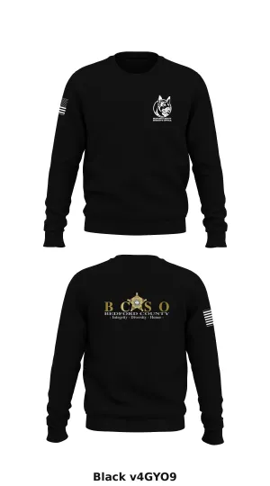 Bedford County Sheriffs Office  Store 1 Core Men's Crewneck Performance Sweatshirt - v4GYO9