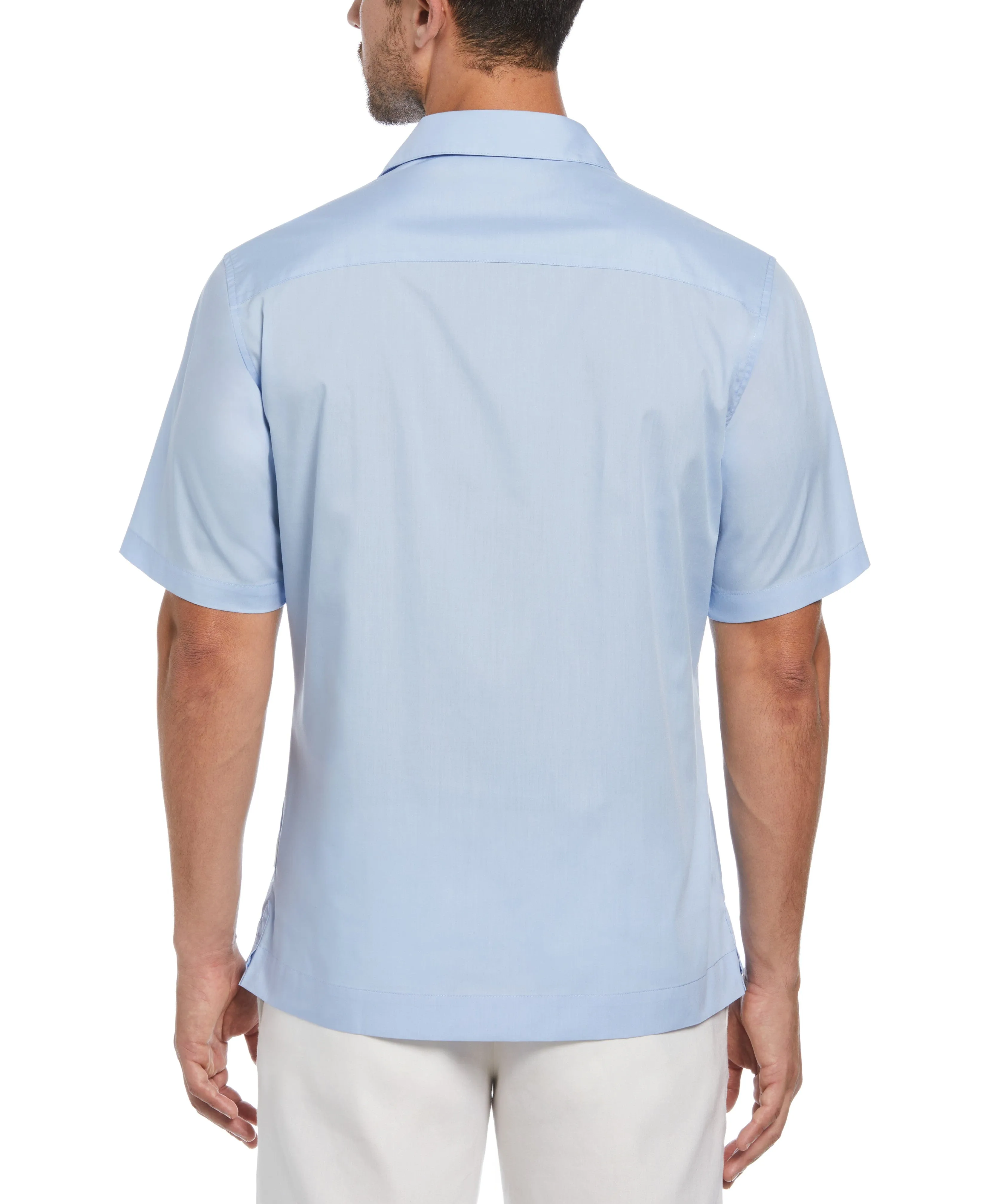 Big & Tall Authentic Embroidered Guayabera Shirt