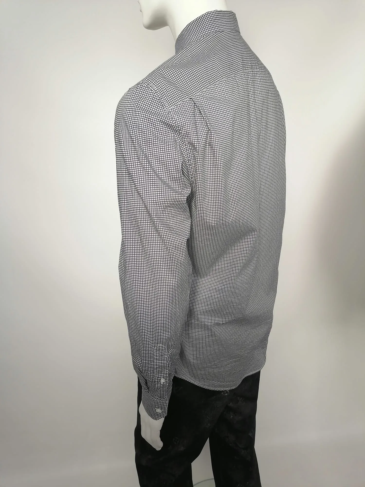 Black and White Geometric Shirt