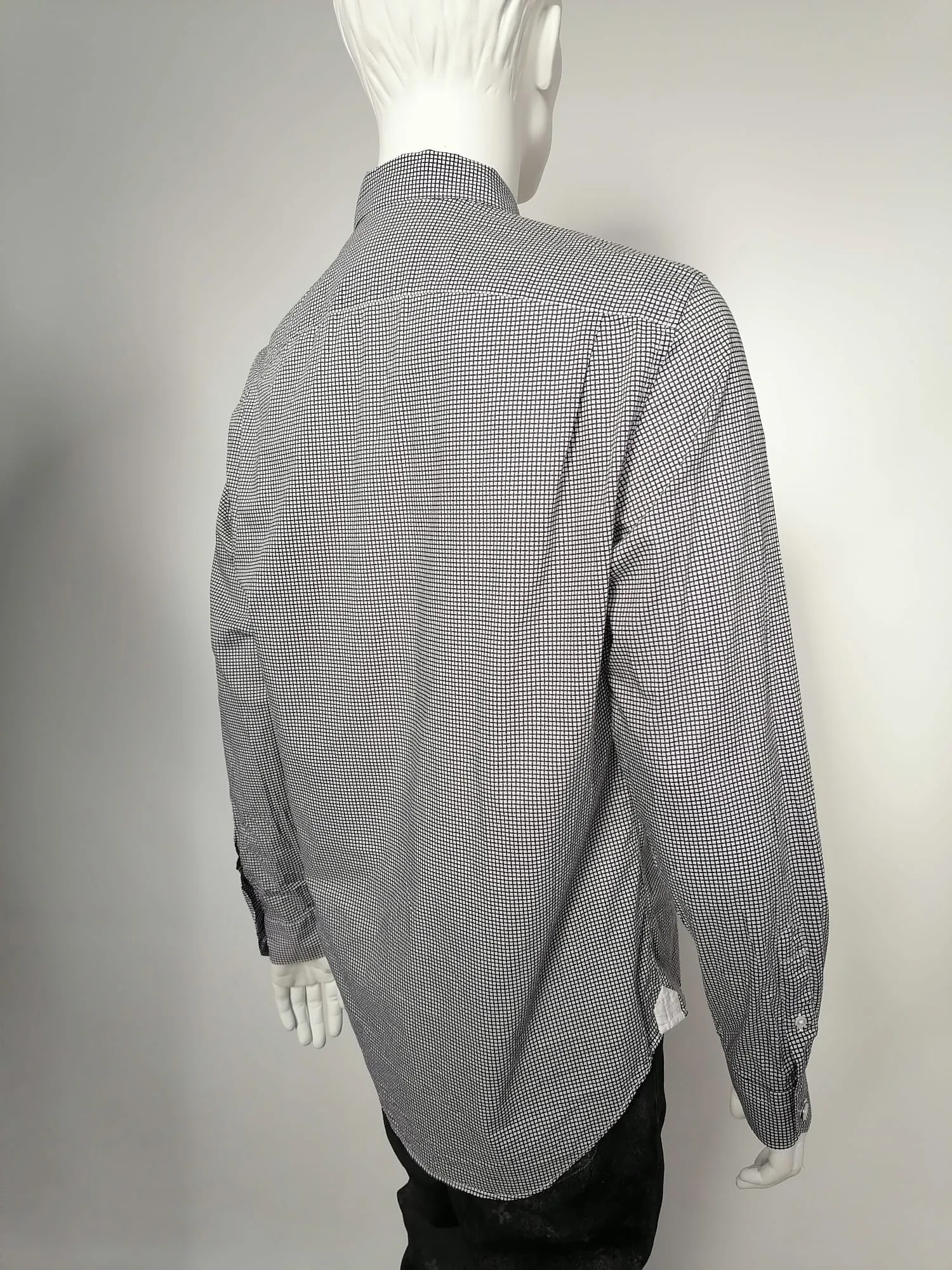 Black and White Geometric Shirt