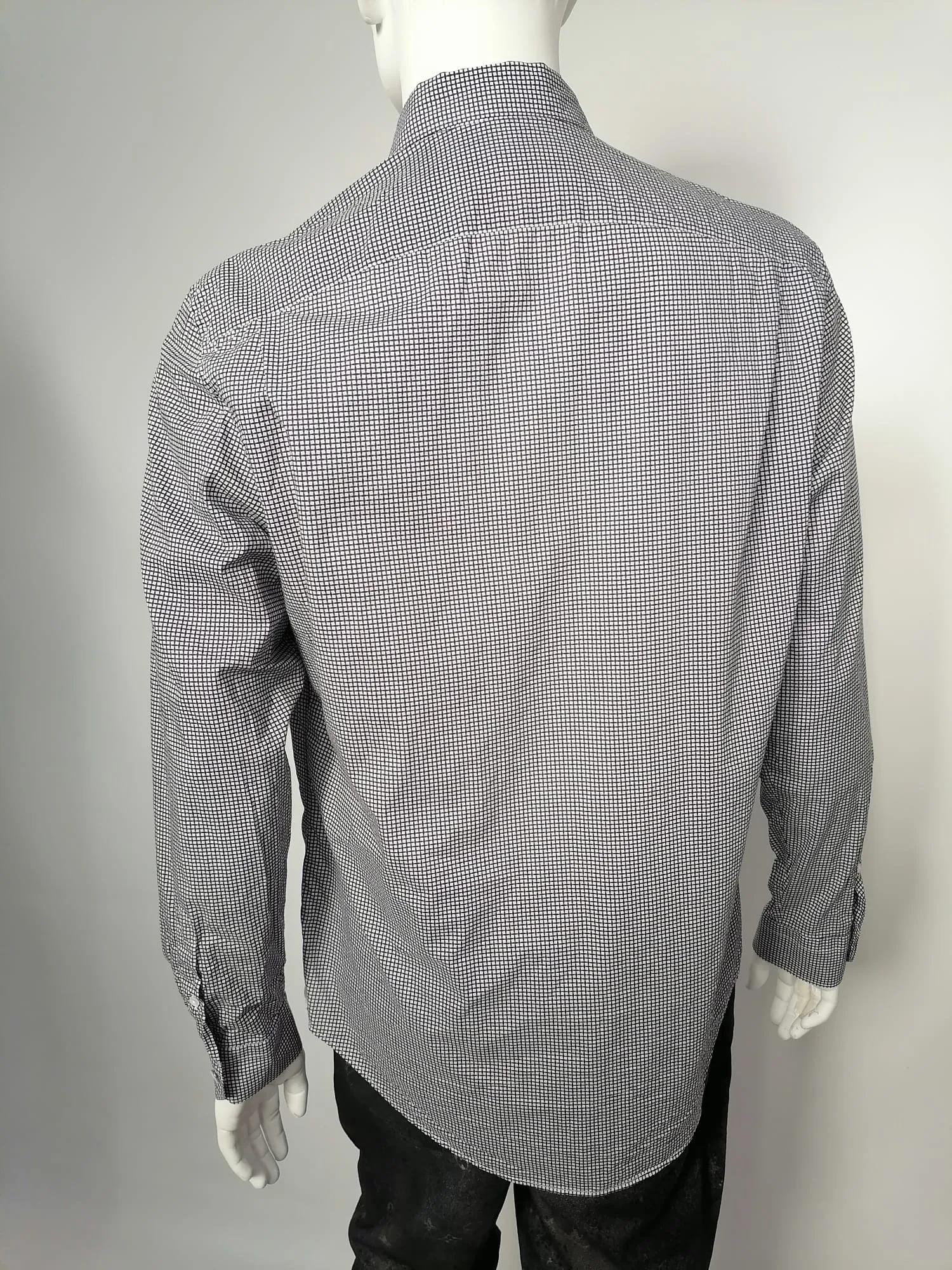 Black and White Geometric Shirt