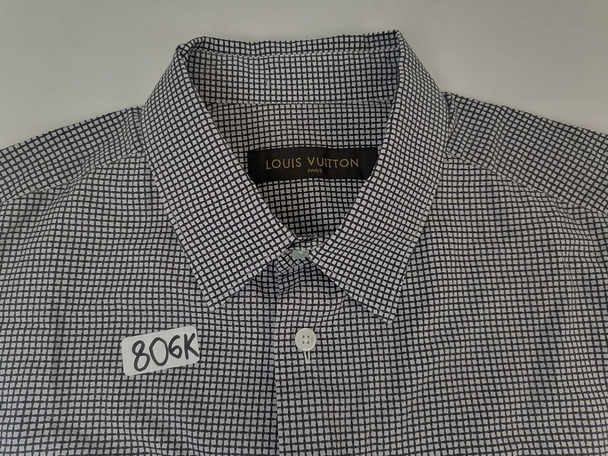 Black and White Geometric Shirt