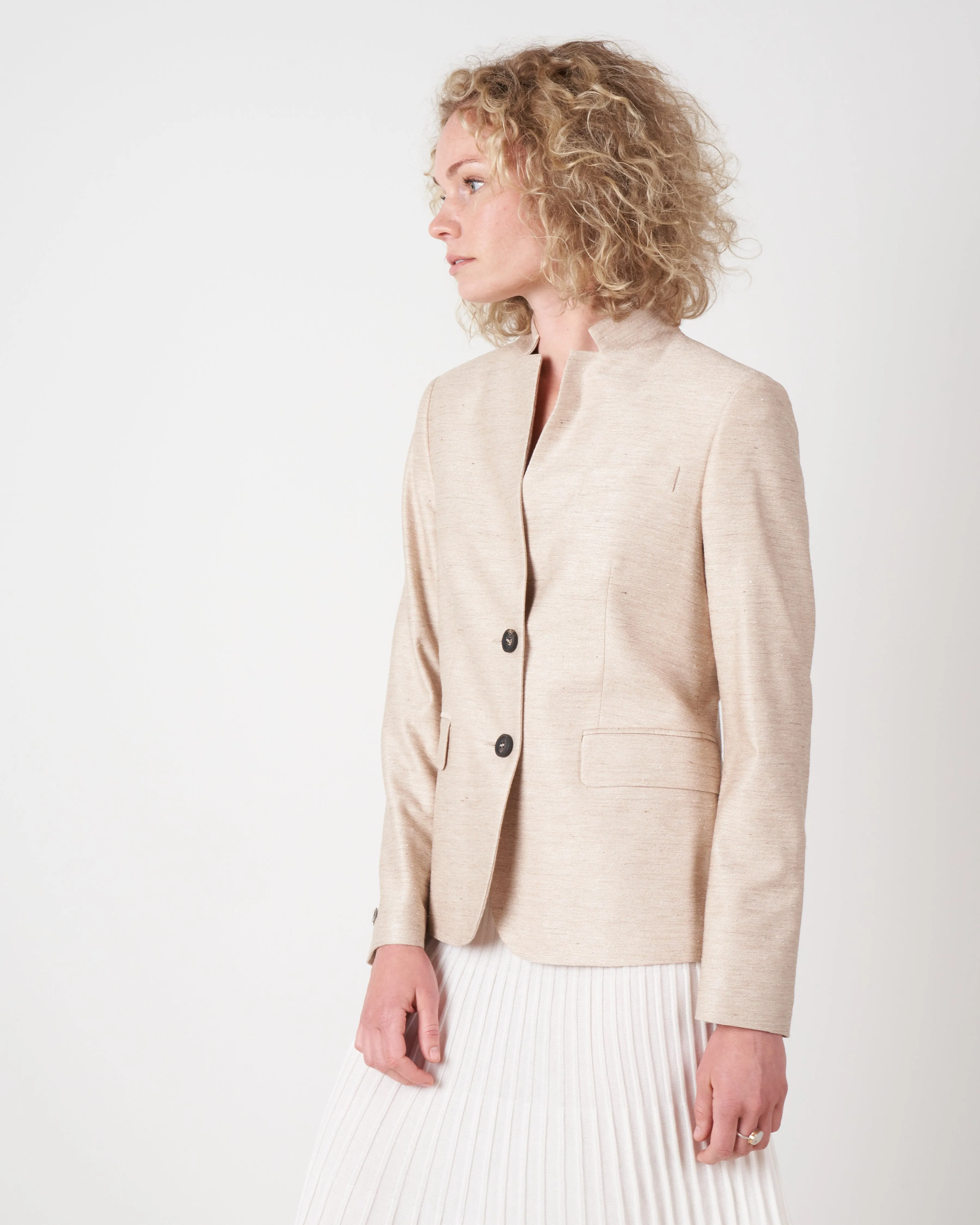 blazer - khaki