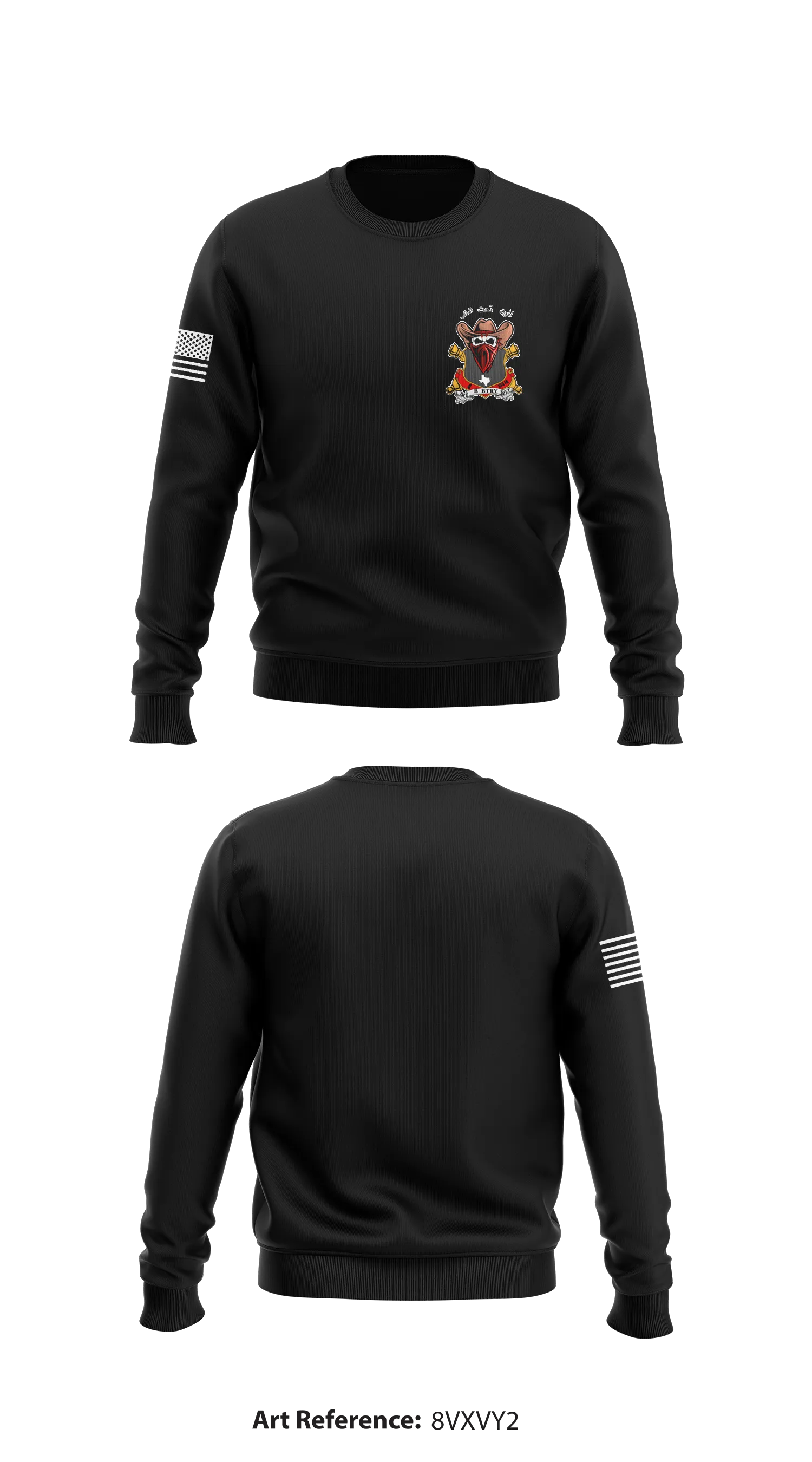 Bravo Battery 4-133 FA Core Men's Crewneck Performance Sweatshirt - 8vXVy2