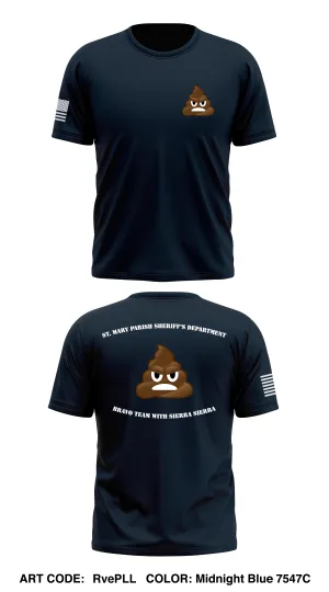 Bravo Team St. Mary SO Store 1 Core Men's SS Performance Tee - RvePLL