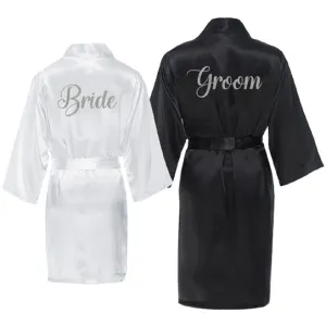 Bride and Groom Robe Set