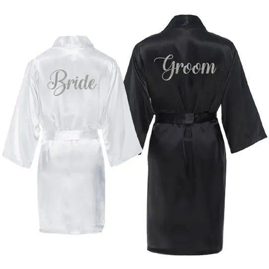 Bride and Groom Robe Set